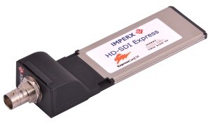 VCE-HDEX02 HD-SDI ExpressCard 34